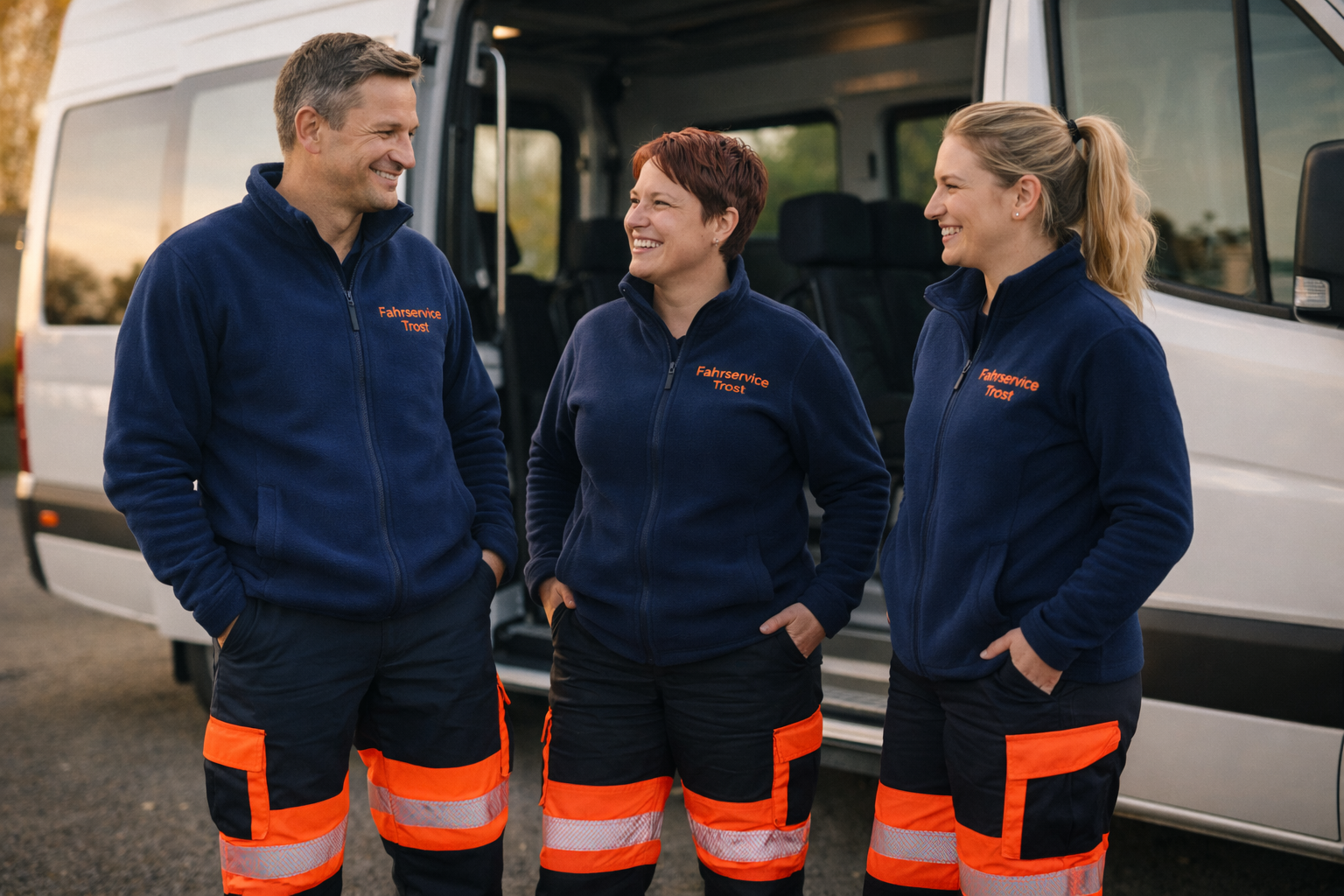 Unser freundliches Team vom Fahrservice Trost